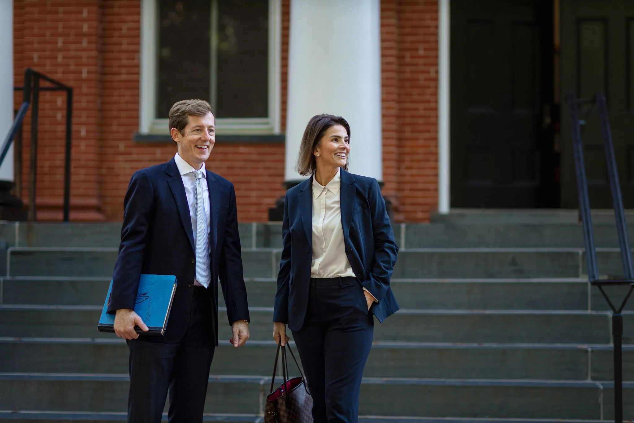 Mike Daugherty and Kim Luckey. trial Lawyers in Northern Va. 