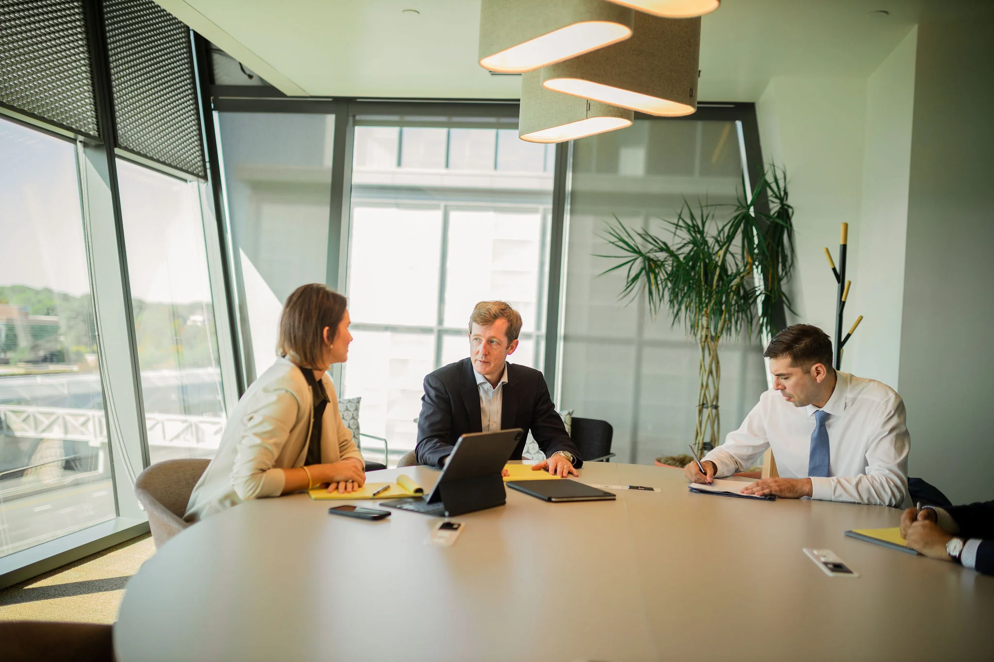 Daugherty Luckey PLLC team in a meeting in northern Virginia 